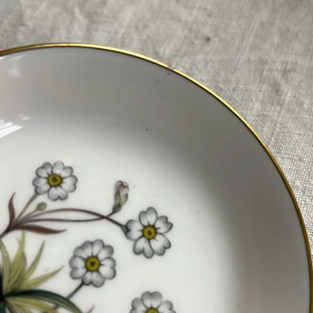 Vintage Royal Worcester Wild Daisy trinket dish or pin tray
